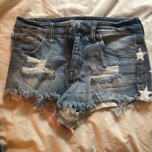 American flag shorts